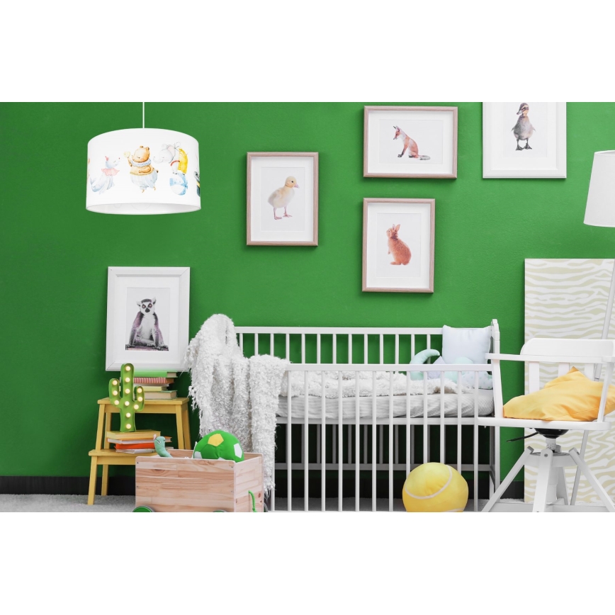 Lámpara de araña infantil CIRCUS 1xE27/60W/230V
