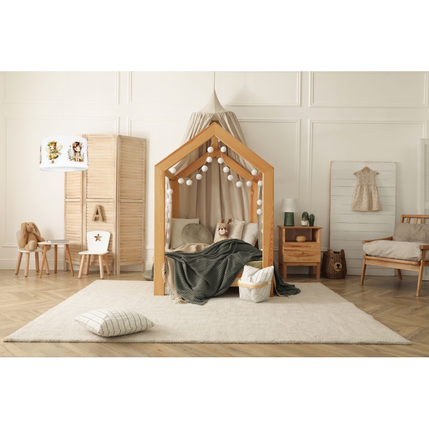 Lámpara de araña infantil FAIRIES 1xE27/60W/230V