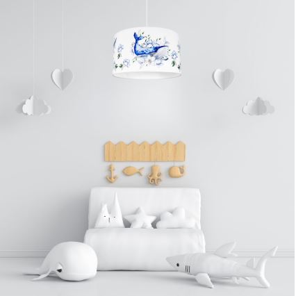 Lámpara de araña infantil OCEAN 1xE27/60W/230V