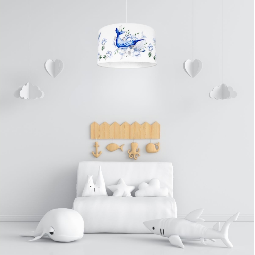 Lámpara de araña infantil OCEAN 1xE27/60W/230V