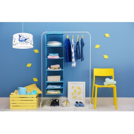 Lámpara de araña infantil OCEAN 1xE27/60W/230V