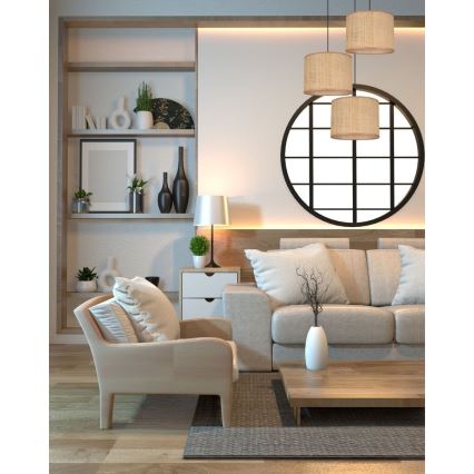 Lámpara de araña IRMA 3xE27/60W/230V Ø 45 cm