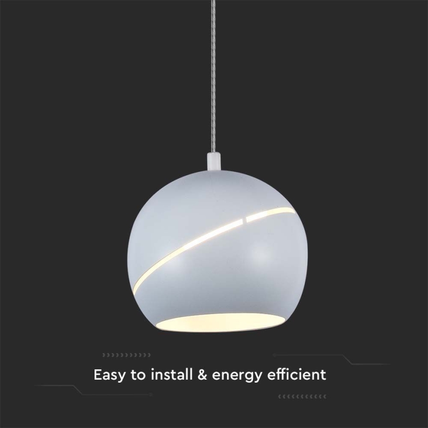 Lámpara de araña LED con cable LED/8,5W/230V 3000K blanco