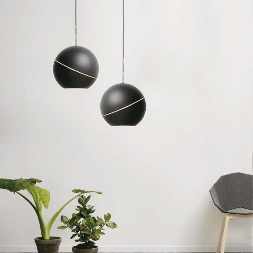 Lámpara de araña LED con cable LED/8,5W/230V 3000K negro