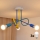 Lámpara de araña LED infantil OXFORD 3xE27/15W/230V