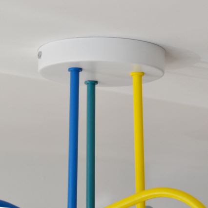 Lámpara de araña LED infantil OXFORD 3xE27/15W/230V