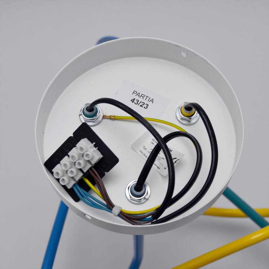 Lámpara de araña LED infantil OXFORD 3xE27/15W/230V