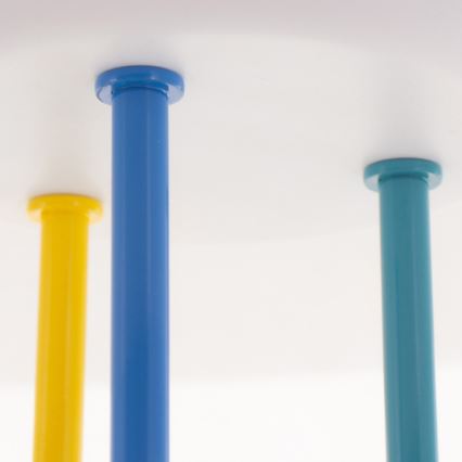 Lámpara de araña LED infantil OXFORD 3xE27/15W/230V