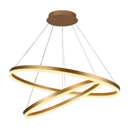 Lámpara de araña LED regulable LED/100W/230V 3000-6500K diá. 80 cm + control remoto