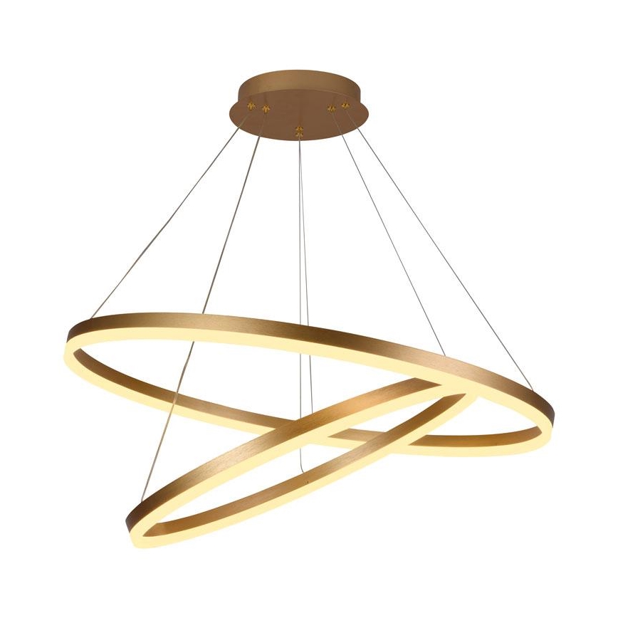 Lámpara de araña LED regulable LED/100W/230V 3000-6500K diá. 80 cm + control remoto