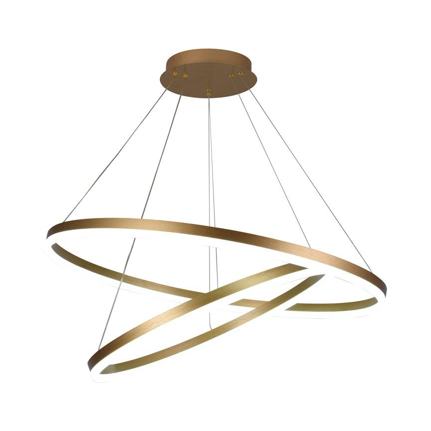 Lámpara de araña LED regulable LED/100W/230V 3000-6500K diá. 80 cm + control remoto
