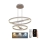 Lámpara de araña LED regulable LED/100W/230V 3000-6500K diá. 60 cm + control remoto