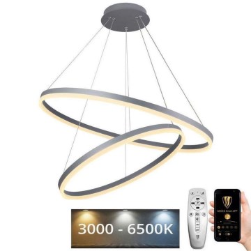 Lámpara de araña LED regulable LED/100W/230V 3000-6500K diá. 80 cm + control remoto