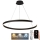 Lámpara de araña LED regulable LED/100W/230V 3000-6500K diá. 80 cm + control remoto