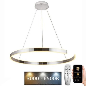 Lámpara de araña LED regulable LED/100W/230V 3000-6500K diá. 80 cm + control remoto