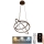 Lámpara de araña LED regulable LED/105W/230V 3000-6500K diá. 60 cm + control remoto