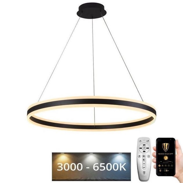 Lámpara de araña LED regulable LED/110W/230V 3000-6500K diá. 80 cm + control remoto