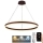 Lámpara de araña LED regulable LED/110W/230V 3000-6500K diá. 80 cm + control remoto