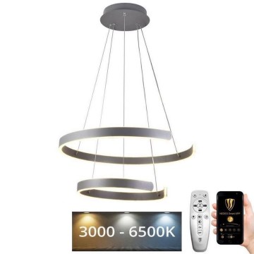 Lámpara de araña LED regulable LED/120W/230V 3000-6500K diá. 60 cm + control remoto
