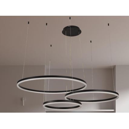 Lámpara de araña LED regulable LED/125W/230V 3000-6500K diá. 80 cm + control remoto