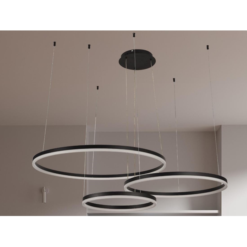 Lámpara de araña LED regulable LED/125W/230V 3000-6500K diá. 80 cm + control remoto