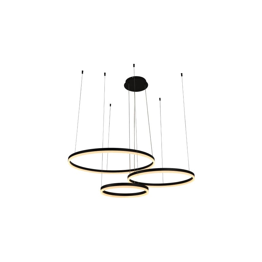 Lámpara de araña LED regulable LED/125W/230V 3000-6500K diá. 80 cm + control remoto
