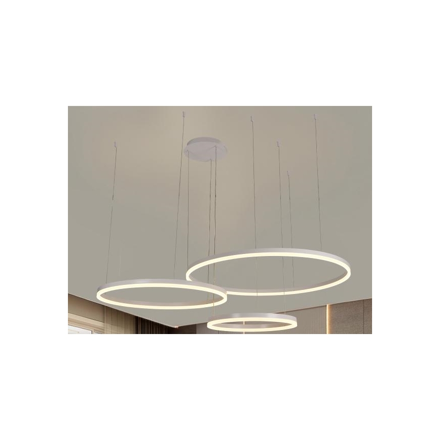Lámpara de araña LED regulable LED/125W/230V 3000-6500K diá. 80 cm + control remoto