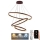 Lámpara de araña LED regulable LED/125W/230V 3000-6500K diá. 80 cm + control remoto