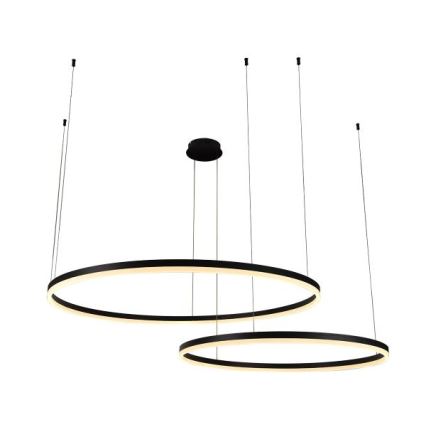 Lámpara de araña LED regulable LED/128W/230V 3000-6500K diá. 100 cm + control remoto