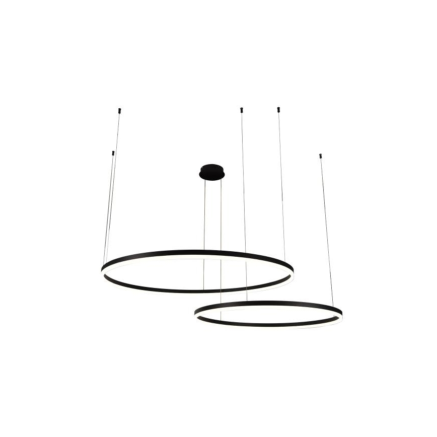 Lámpara de araña LED regulable LED/128W/230V 3000-6500K diá. 100 cm + control remoto