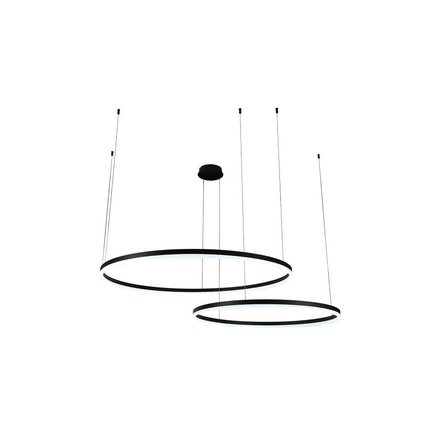 Lámpara de araña LED regulable LED/128W/230V 3000-6500K diá. 100 cm + control remoto