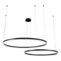 Lámpara de araña LED regulable LED/128W/230V 3000-6500K diá. 100 cm + control remoto