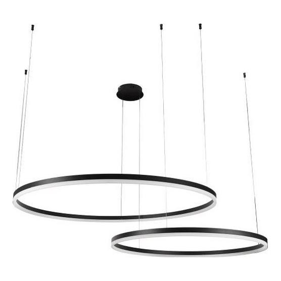 Lámpara de araña LED regulable LED/128W/230V 3000-6500K diá. 100 cm + control remoto