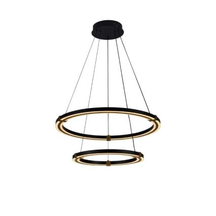 Lámpara de araña LED regulable LED/130W/230V 3000-6500K diá. 60 cm + control remoto