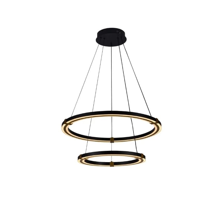 Lámpara de araña LED regulable LED/130W/230V 3000-6500K diá. 60 cm + control remoto