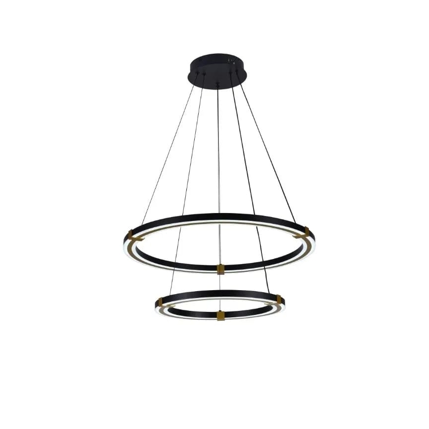Lámpara de araña LED regulable LED/130W/230V 3000-6500K diá. 60 cm + control remoto