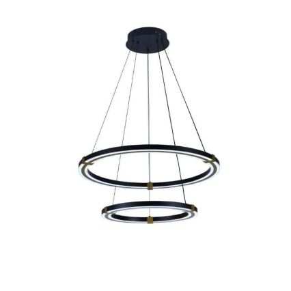 Lámpara de araña LED regulable LED/130W/230V 3000-6500K diá. 60 cm + control remoto