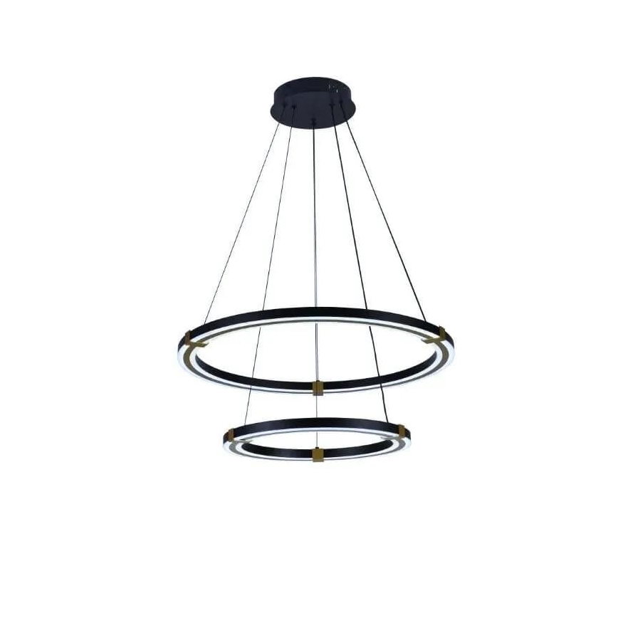 Lámpara de araña LED regulable LED/130W/230V 3000-6500K diá. 60 cm + control remoto