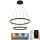 Lámpara de araña LED regulable LED/130W/230V 3000-6500K diá. 60 cm + control remoto