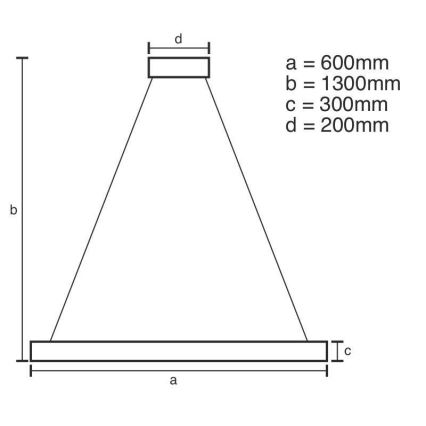 Lámpara de araña de cristal LED regulable en una cadena LED/130W/230V 3000-6500K dorado + control remoto