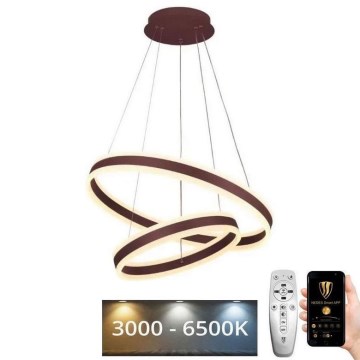 Lámpara de araña LED regulable LED/135W/230V 3000-6500K diá. 60 cm + control remoto