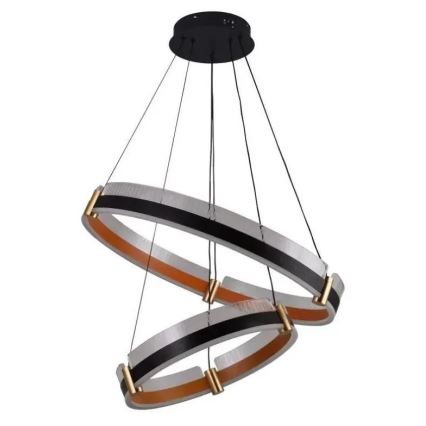 Lámpara de araña LED regulable LED/140W/230V 3000-6500K diá. 60 cm + control remoto