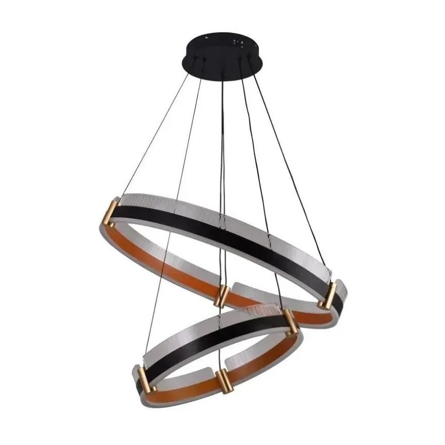 Lámpara de araña LED regulable LED/140W/230V 3000-6500K diá. 60 cm + control remoto