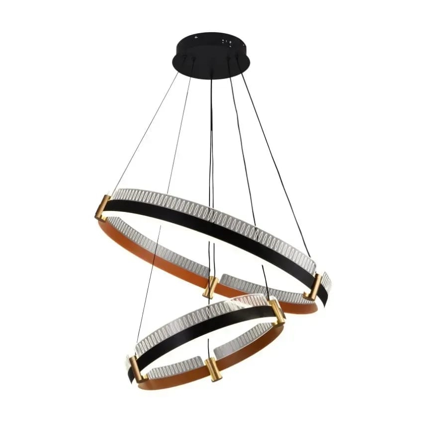 Lámpara de araña LED regulable LED/140W/230V 3000-6500K diá. 60 cm + control remoto