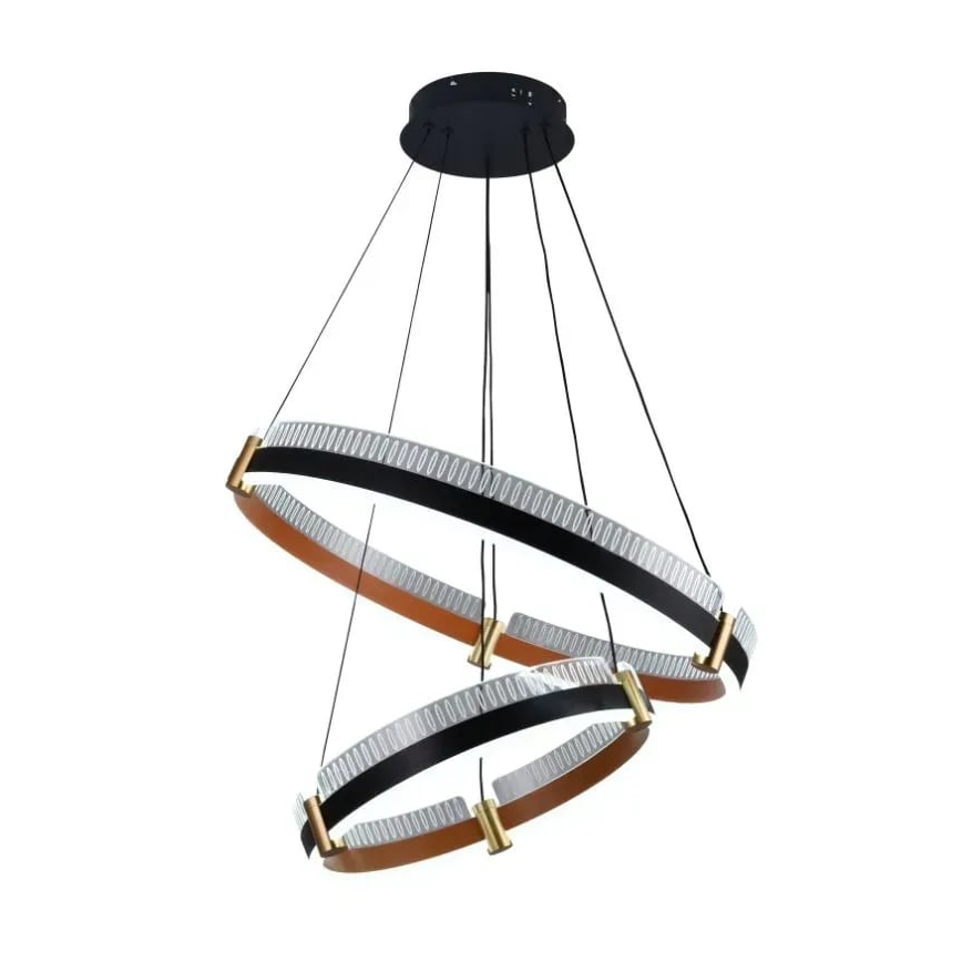 Lámpara de araña LED regulable LED/140W/230V 3000-6500K diá. 60 cm + control remoto