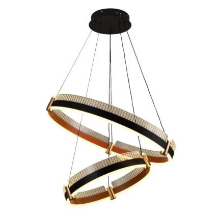 Lámpara de araña LED regulable LED/140W/230V 3000-6500K diá. 60 cm + control remoto