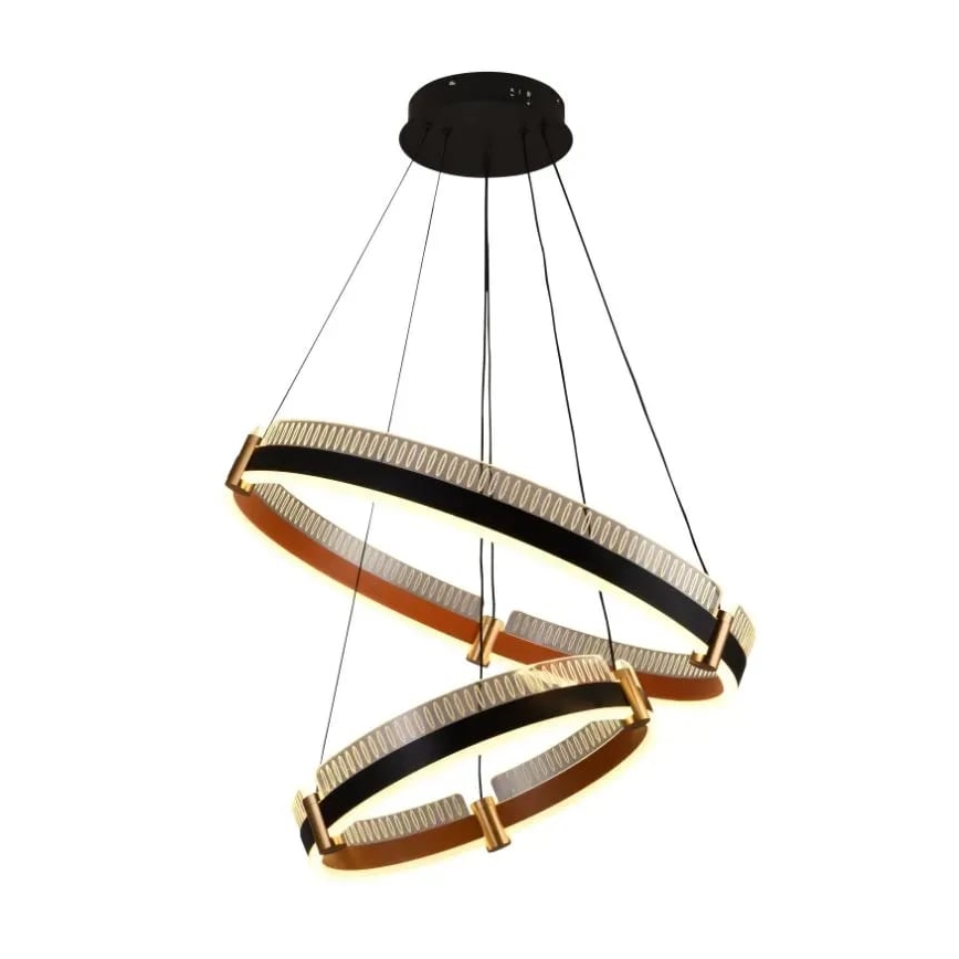 Lámpara de araña LED regulable LED/140W/230V 3000-6500K diá. 60 cm + control remoto