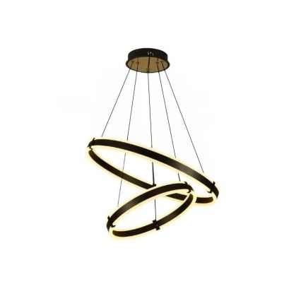 Lámpara de araña LED regulable LED/140W/230V 3000-6500K diá. 60 cm + control remoto