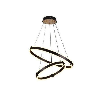 Lámpara de araña LED regulable LED/140W/230V 3000-6500K diá. 60 cm + control remoto