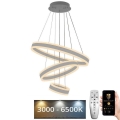 Lámpara de araña LED regulable LED/165W/230V 3000-6500K diá. 60 cm + control remoto